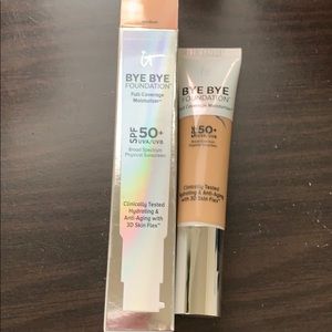 It BYE BYE foundation full size moisturizer spf 50